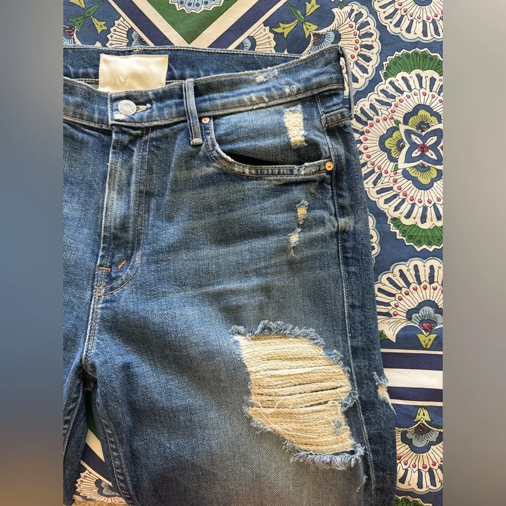 MOTHER SUPERIOR The Sinner Jeans in Ice Cream, You Scream 28 - Picture 5 of 15